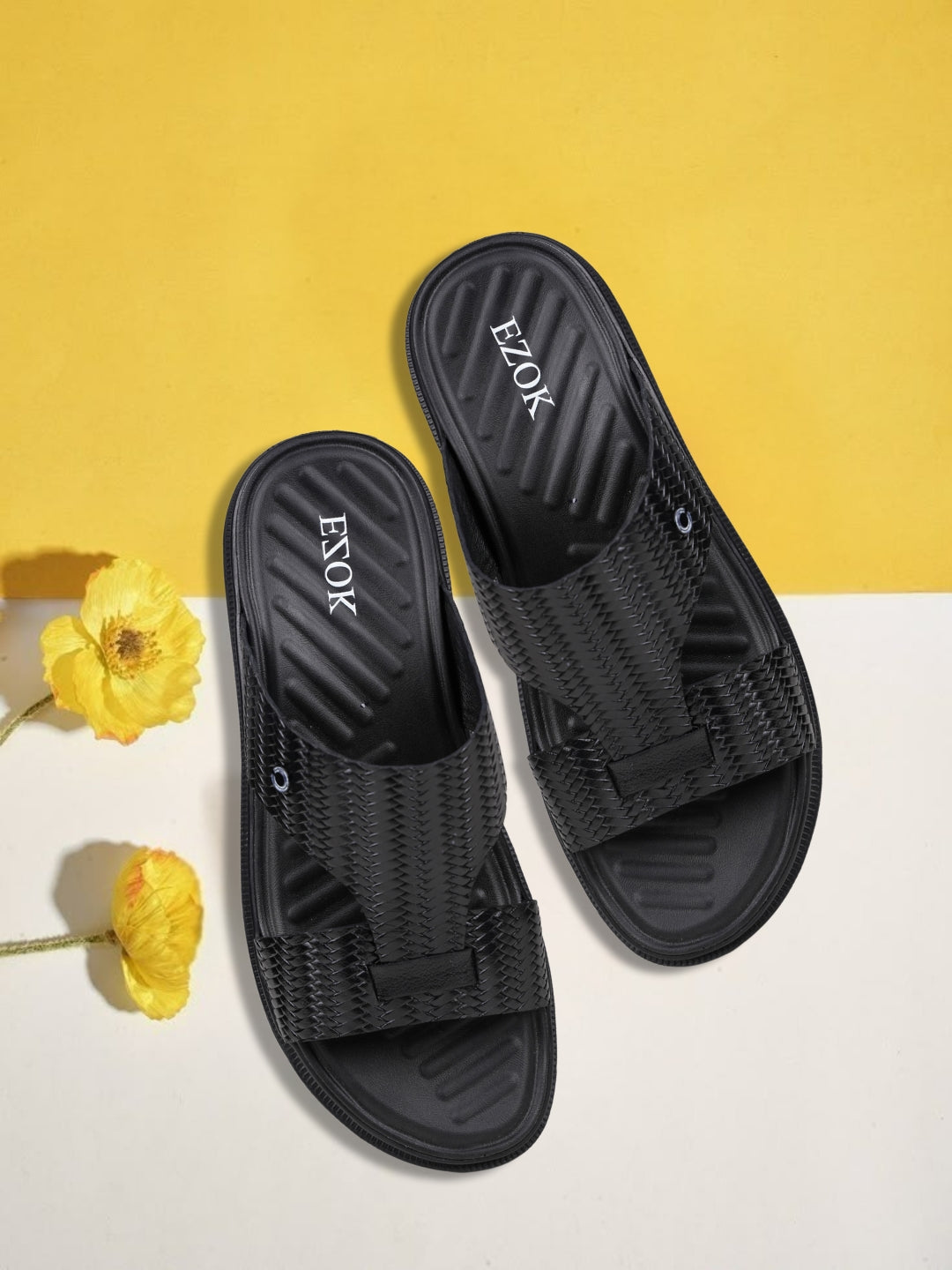 Ezok Men's Genuine Leather Sandals Comfortable, Stylish, and Durable Footwear for Summer